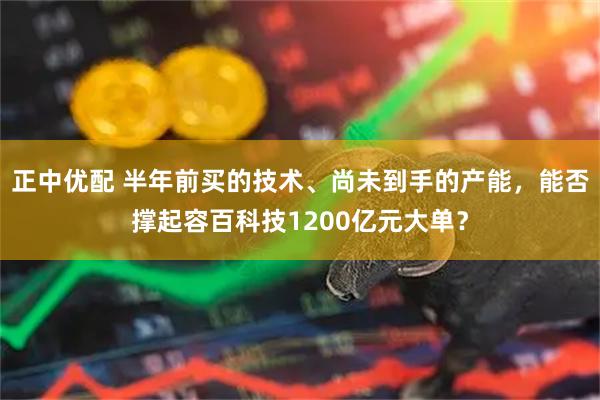正中优配 半年前买的技术、尚未到手的产能，能否撑起容百科技1200亿元大单？